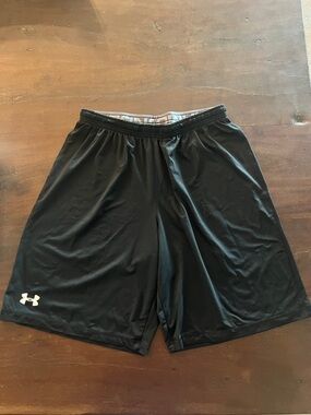 Under Armour Black Men's Loose Basketball Shorts - Size XL